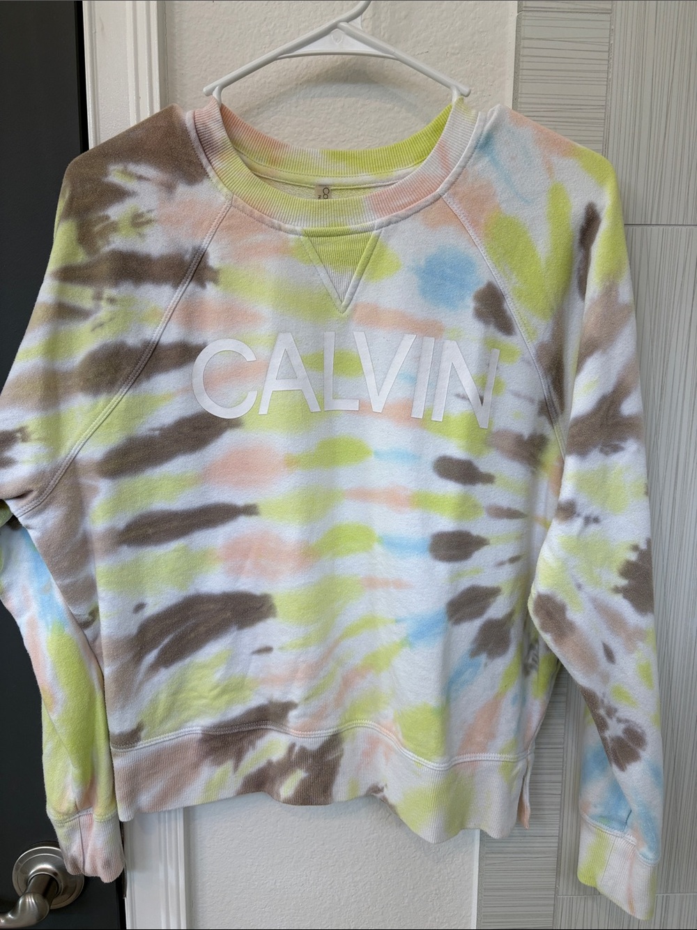 CALVIN KLEIN Performance Women's Tie-Dye Crewneck Sweatshirt